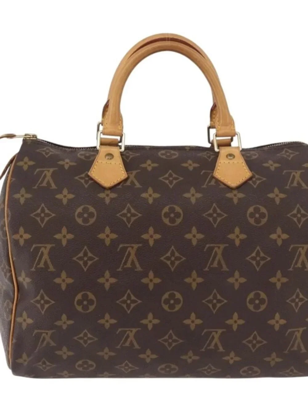 LOUIS VUITTON Monogram Speedy 30 Hand Bag M41526 LV Auth 187952A